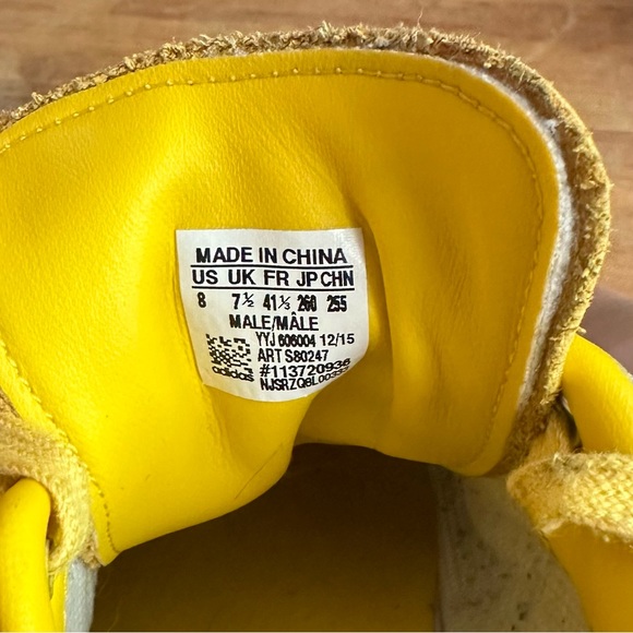 ADIDAS STAN SMITH ADICOLOR EQT YELLOW S16 - Picture 6 of 6